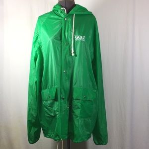 Golf Magazine Hooded Windbreaker One Size Fits All
